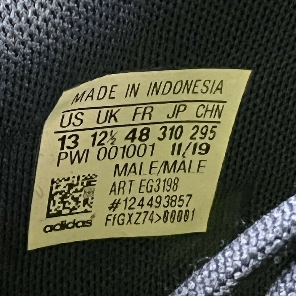 Adidas Questar Flow Tech EG3198 Men Shoes Size 13 Blue Indigo Cloud form - Picture 12 of 12